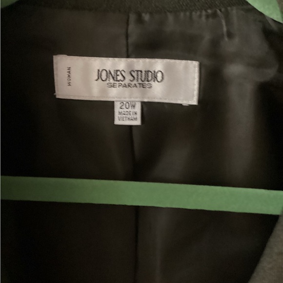 Women’s Jones Studio Green Blazer-Size 20W-lined-pre-owned - Picture 3 of 9